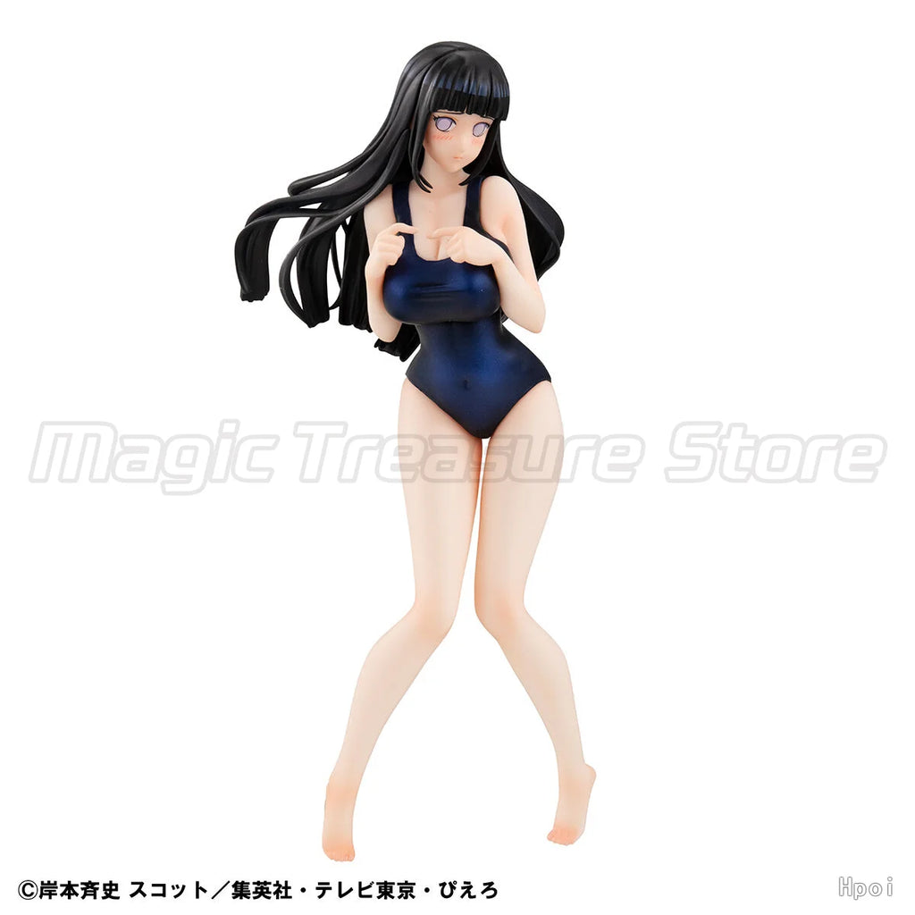 【MT】Original MegaHouse GALS NARUTO Shippuden Hyuuga Hinata Splash B Figure Toy Anime Model Collection