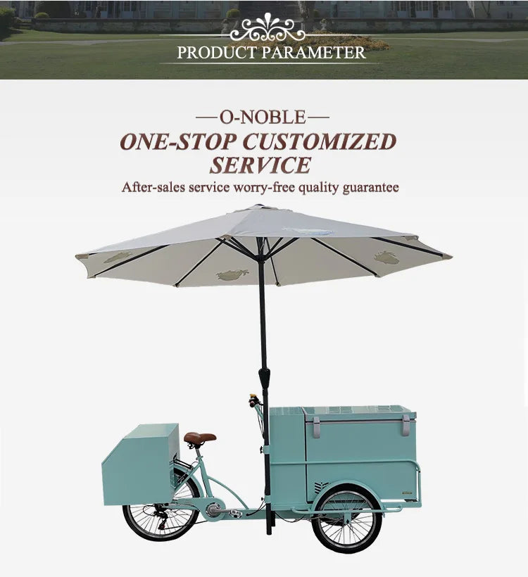 Electric Food Truck Street Ice Cream Fast Food Mobile Truck Designed With Advanced Technology