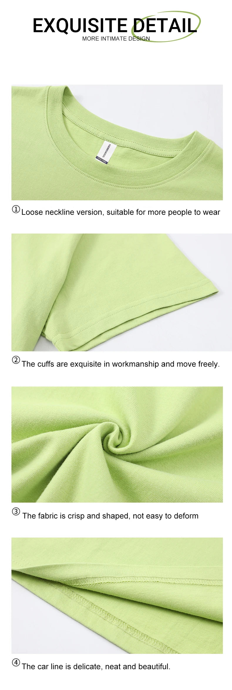100% Cotton Solid Color T-Shirts Men Woman Short Sleeve Fashion Brand Trend Casual Soft Clothing Tees Breathable Summer Tops
