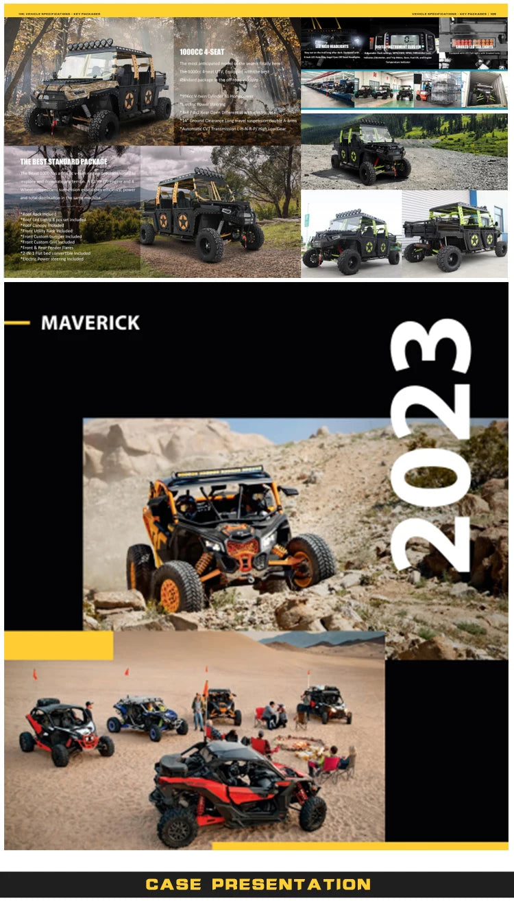 2024 Cheap 976cc 4X4 Racing off Road Beach Electric Start dune UTV Buggy for Adults