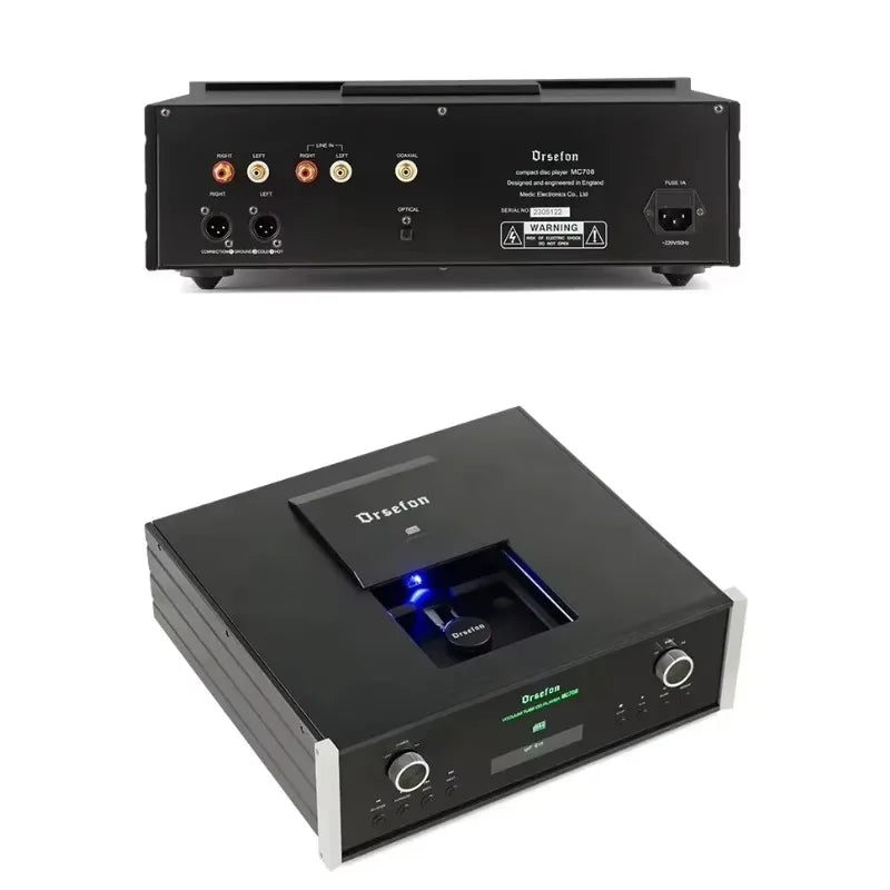 1:1 Clone Mcintosh MC708 CD Player Pure Bile Vacuum Tube 12AX7 HiFi PCM1794 Lossless Dual Decoding RCA/XLR Output