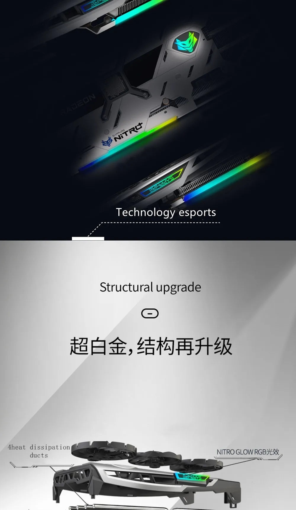 GPU Sapphire RX 6700 XT 6700XT RX6700 Nitro 12GB  Video Card AMD Radeon RX6700XT Graphics Cards Desktop PC Office Computer Game
