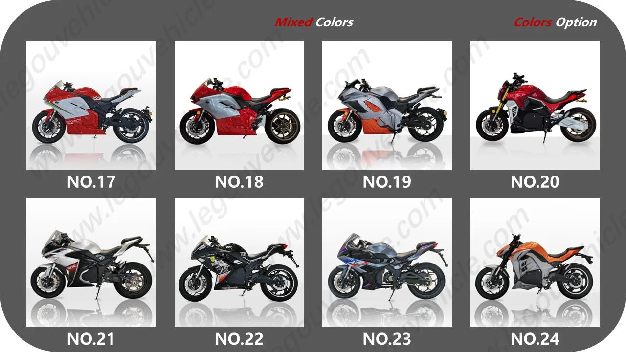 Motorcycle Center Chain Motor Good Price 4000W 240km Max Range 130KM/H Electric Motorcycle
