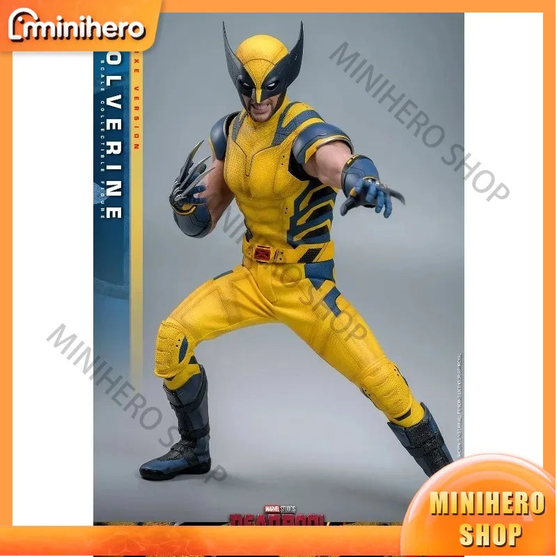 In Stock Authentic HOTTOYS HT 1/6 Scale MMS753 Deadpool & MMS754 Wolverine Collectible Action Figures Toy Gift