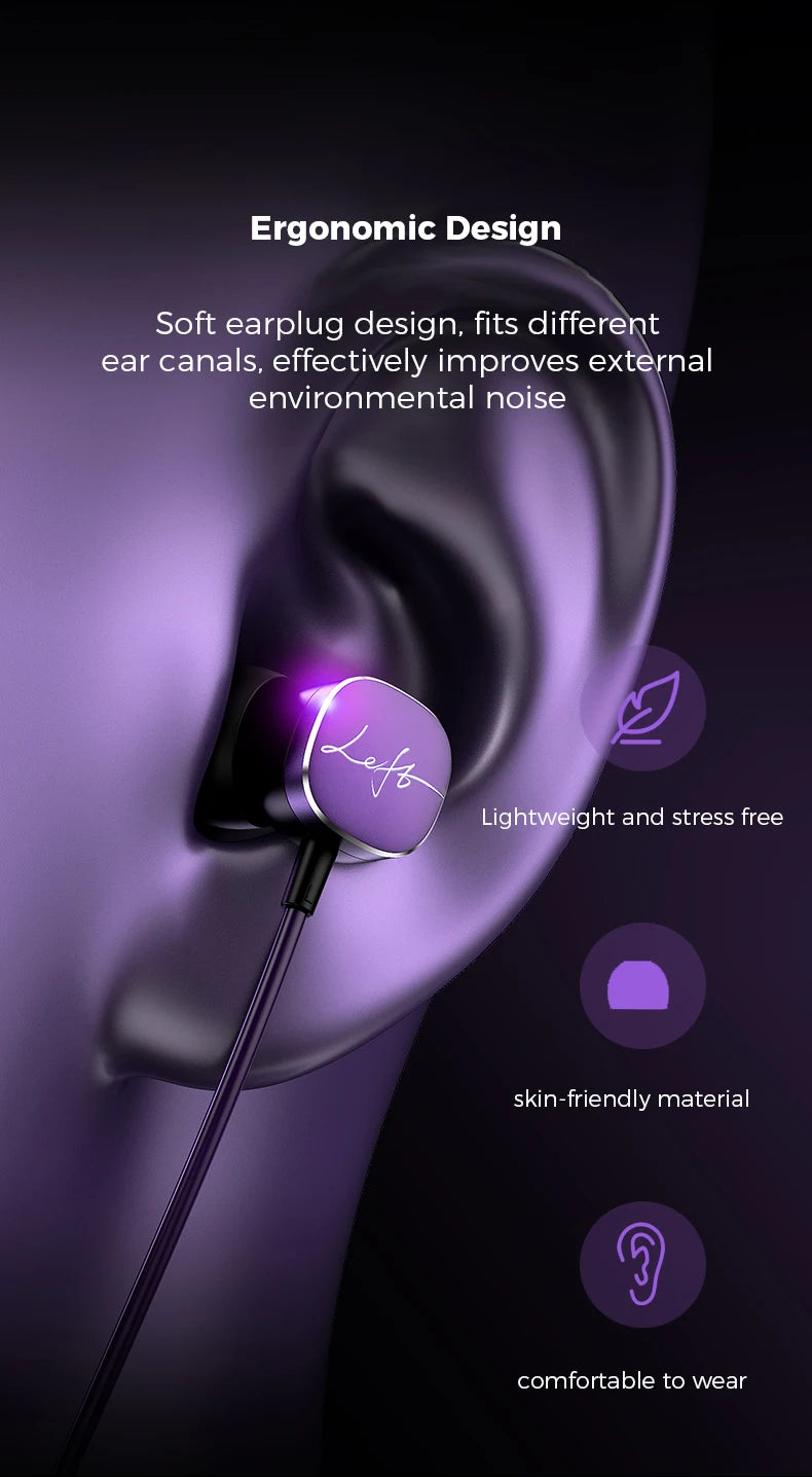 For Samsung Type C Wired Earphones HiFi Bass Surround Sound 3.5mm In-ear Headphones For iPhone 16 Galaxy Ultra S25 S24 Headsets