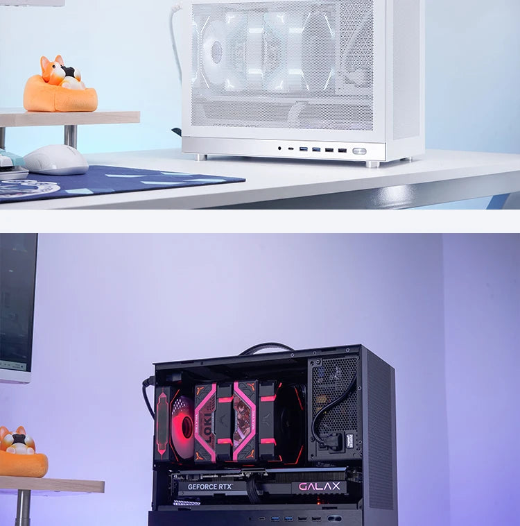 i7/9800X3D/5070Ti/5080 Desktop DIY Assembly Game Computer ITX Console