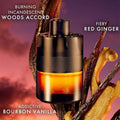 AZZAR0I The Most Wanted Eau de Parfum Intense – Woody & Spicy Cologne for Men with Fougère and Ambery Notes Amber Wood, Cardamom
