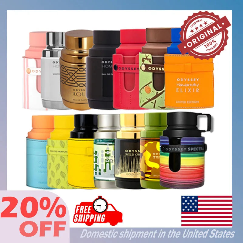 100ML Original Armaf Odyssey Series for Men Eau De Parfum Spray Arabic Perfume Colognes and Colognes Birthday Present