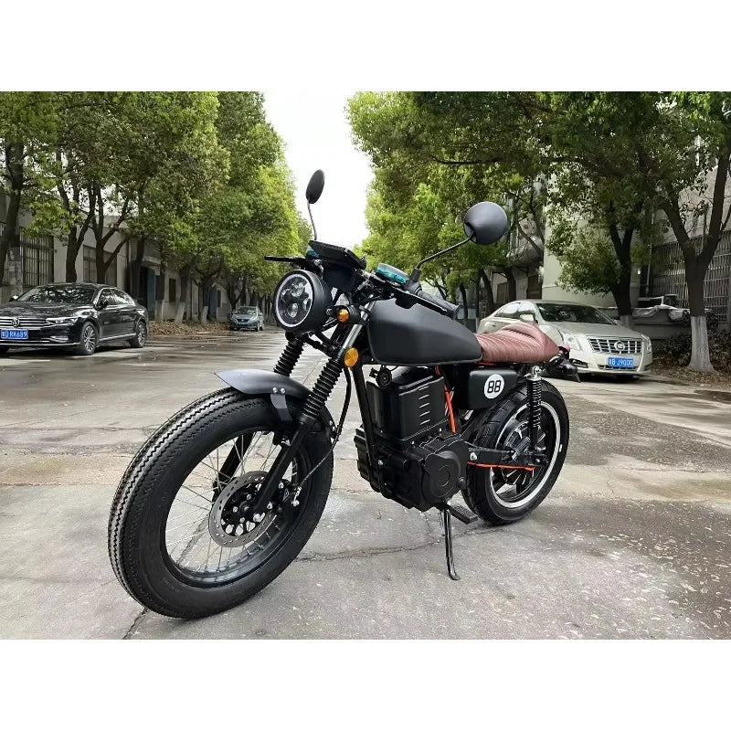 Luyuan The Latest New Energy Lithium Battery High Speed New Arrival Good Quality Fashion Model Retro Electric Motorcycle 2000W
