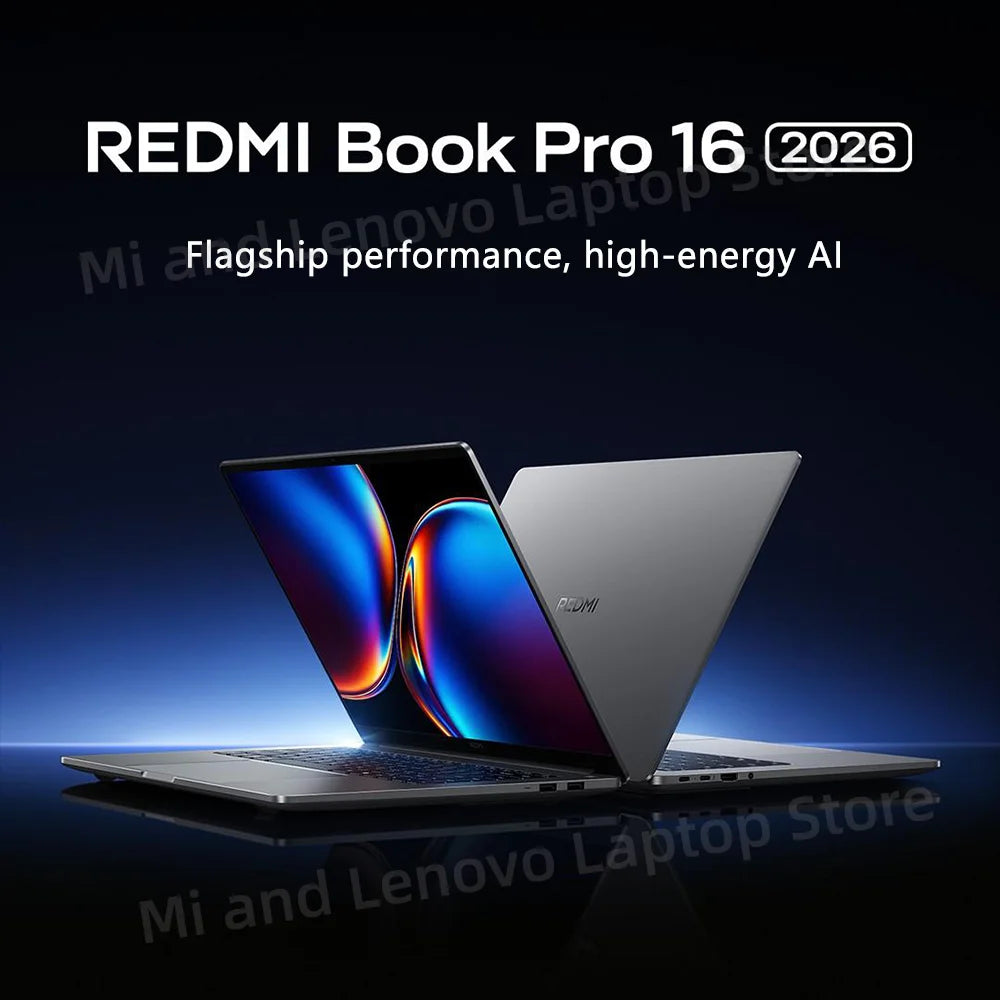 【NEW】Xiaomi REDMI Book Pro 16 2026 Ultra5-338H/UltraX7-358H 32GB+1TB 16inch 3.2K 165Hz Screen