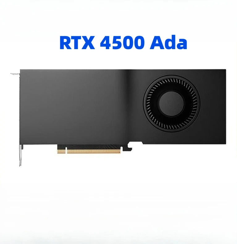 RTX 4500 Ada professional graphics discrete graphics card 24G modeling rendering AI live video clips