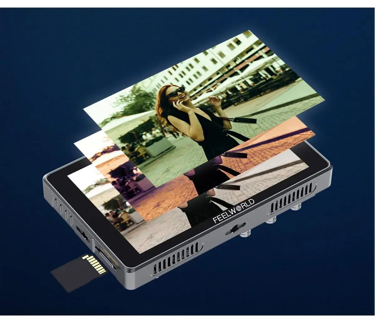 FEELWORLD S7 7-inch 12G-SDI HDMI2.0 Camera Field Monitor 1920x1200 pixels 4K HDMI High Brightness 1600nit