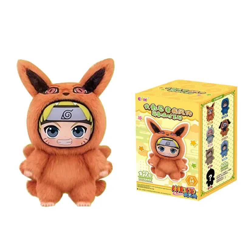 @@ TOPTOY Cartoon backpack pendant, anime peripheral gift box, Naruto Blind box gift, Naruto Shipship Party series