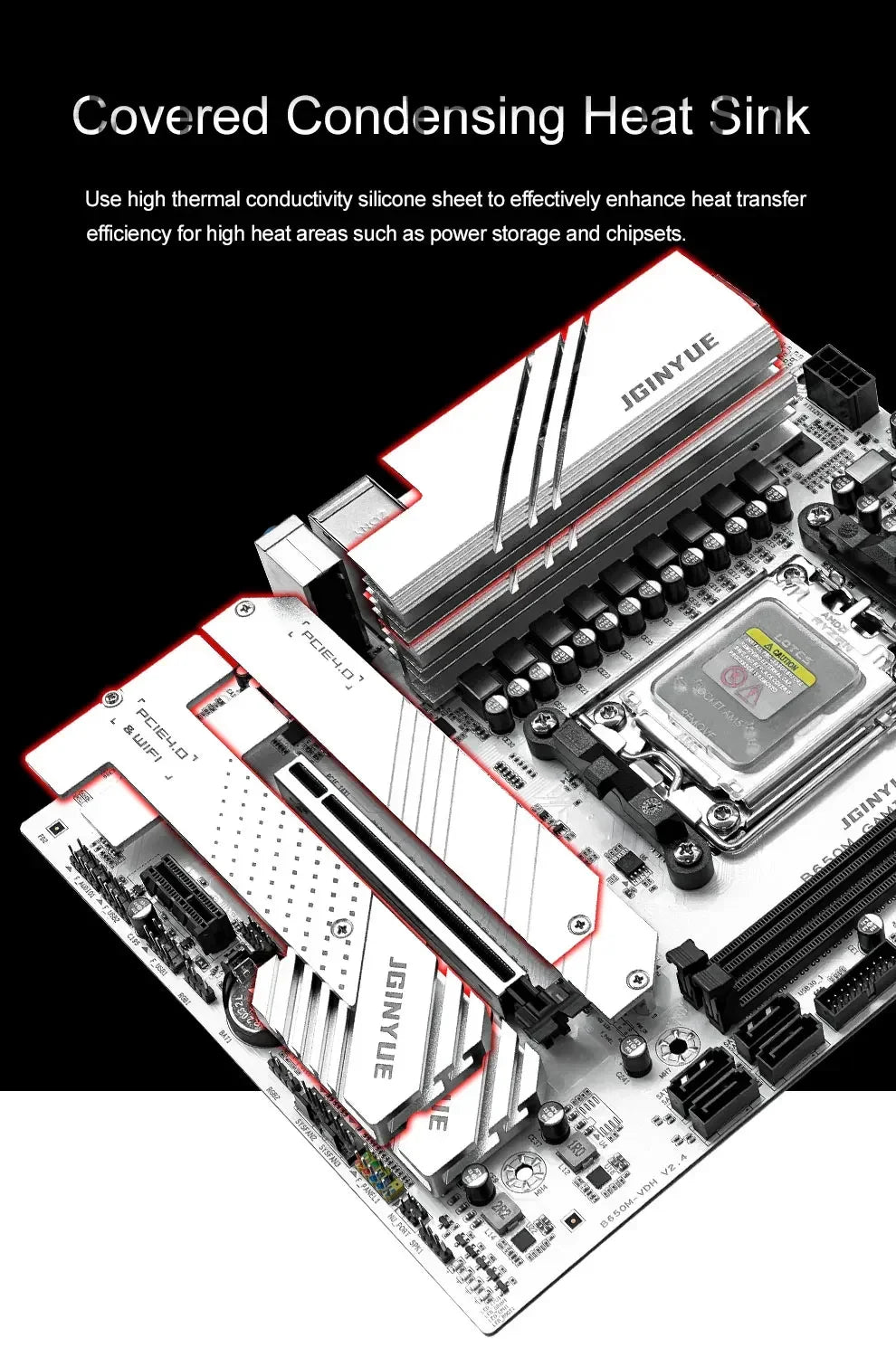 B650 Diy Gaming Computer Motherboard Kit R5 7600X R5 9600X CPU And 2*16GB 6000Mhz DDR5 RAM Support SATA3.0 B650M GAMING PLUS