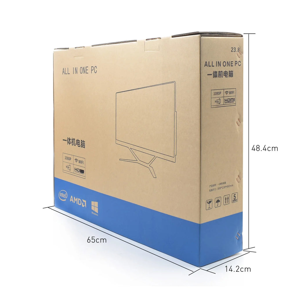 factory price 24 inch core i3 i5 i7 i9 CPU generation gaming pc full setup all in one computadora all-in-one computers with OEM