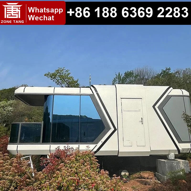 Luxury Modern Capsule House Factory Prefabricated Portable House Thermal Insulation Economic Prefabricated Houses Prefab Homes