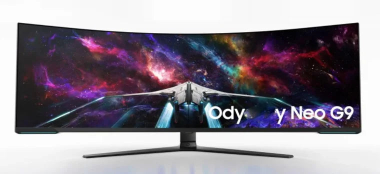 The world's first dual-UHD gaming monitor Ody-ssey S57CG954NC sam-sung 57inch dual 4K 240Hz with Curved Screen Monitor