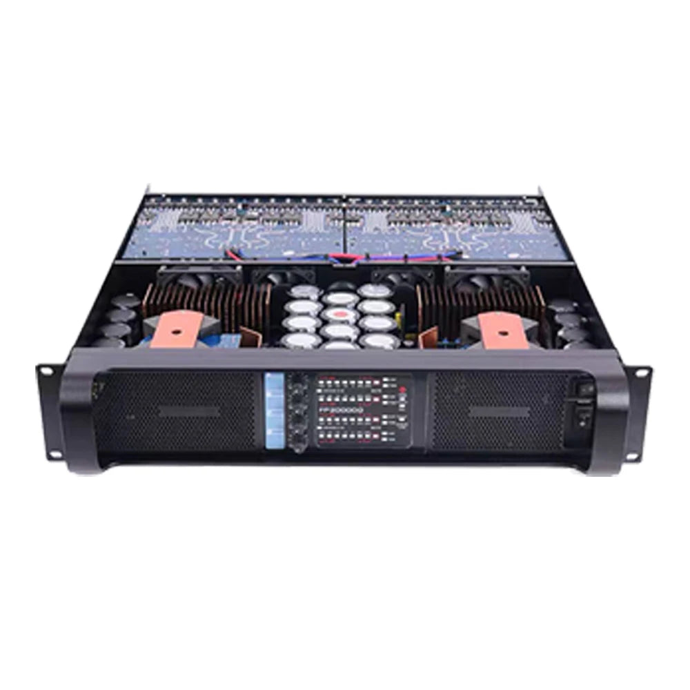 FP20000Q 4x7000W Professional Power Amplifier 4 Channels Audio DJ Subwoofer Preamplifier Class TD Line Array Speaker Amplifier