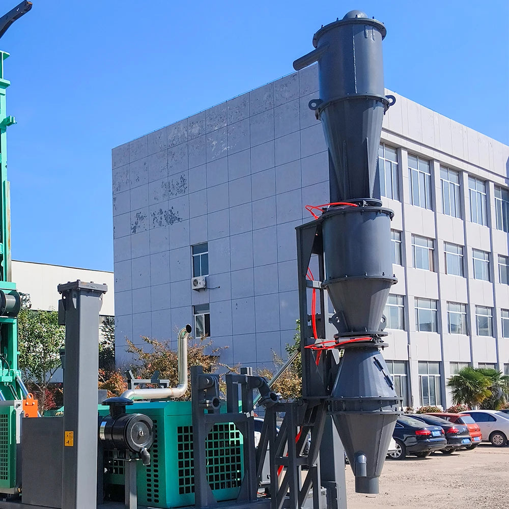 Diesel Reverse Circulation Drilling Rig RC Borehole Drill Machine 600m for Mining Exploration High Efficiency