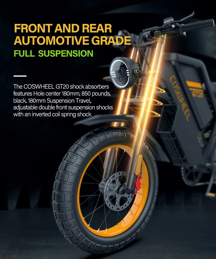 Coswheel GT20 High Speed Adults Electric Dirt Road Bike Electric Mountain Bike EU US UK Stock for Women City Ebike Electric Bike