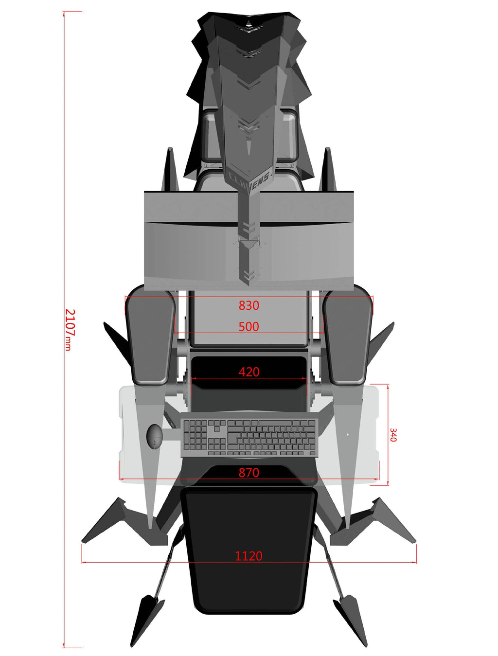 Support Multi Monitors Iw-sk New Design Custom Zero Gravity Ergonomic Leather Office Executive Cluvens Chair