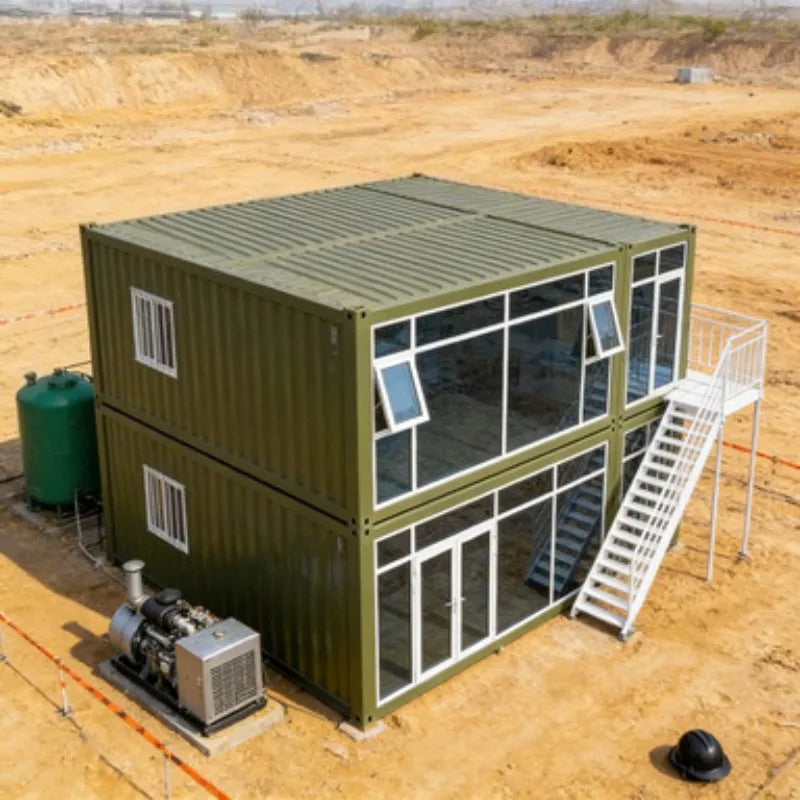 40-foot Luxury Container House, Fully Furnished with Interior Design