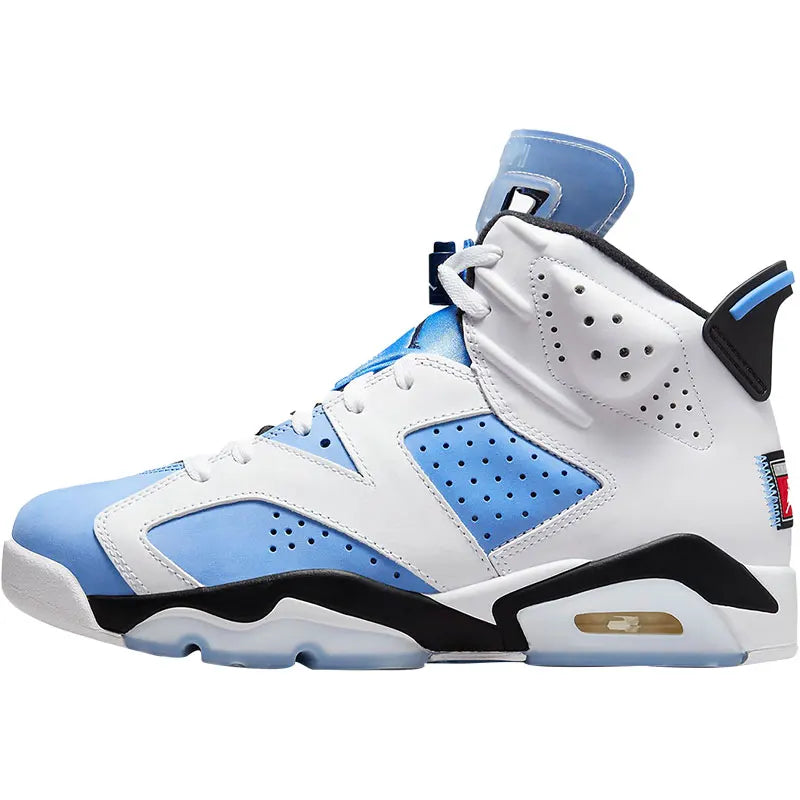 Nike genuine men's Air Jordan 6 high top sports basketball shoe CT8529-410