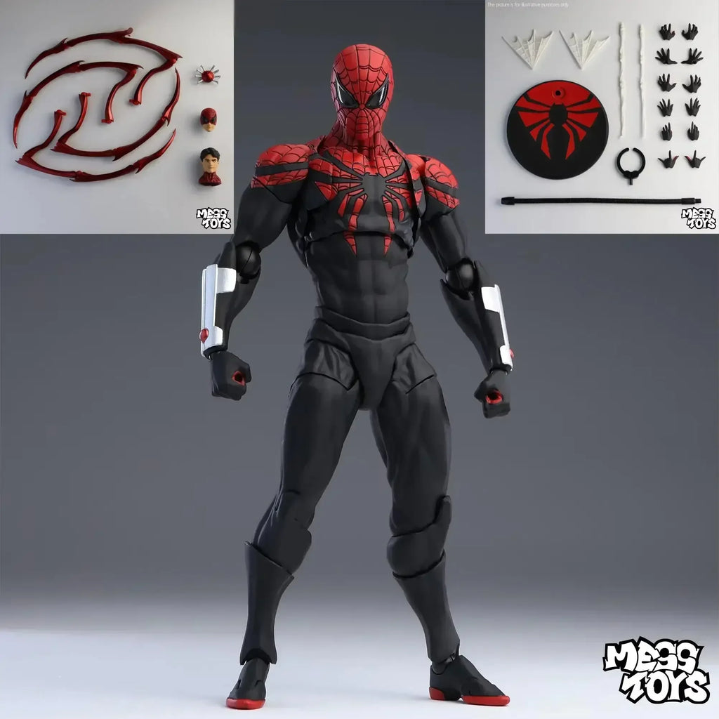 Mess Toys Superior Spider-Man Peter Parker Doctor Octopus Spiderman Neighbor Anime Action Figure Gifts