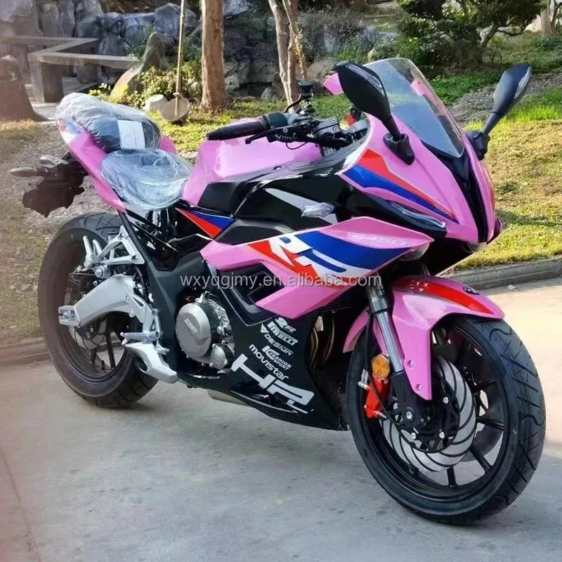 TOP Selling 400cc High Power Water Cooling Double Cylinder Gasoline Racing Motorcycle