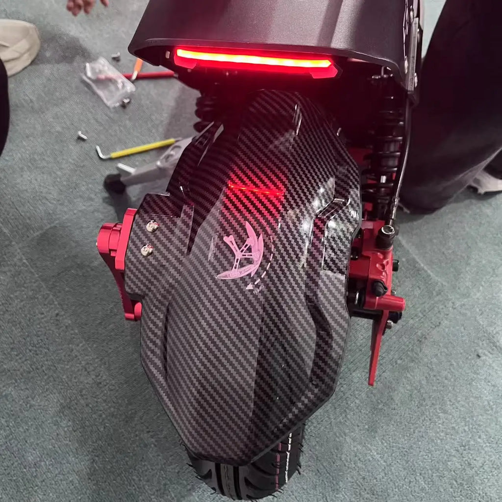 NFC Start 72V 15000W 150A 180A Fast Speed 110-140KM 70-90Mile Electric Scooter 16 Inch Fat Tire E Scooters with Steering Damper