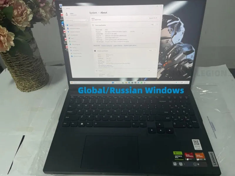 Lenovo Legion R9000P E-sports Gaming Laptop 16inch AMD R9 7945HX 1T/4T RTX4060 100%sRGB 500nits 2.5K 240Hz Game Notebook PC
