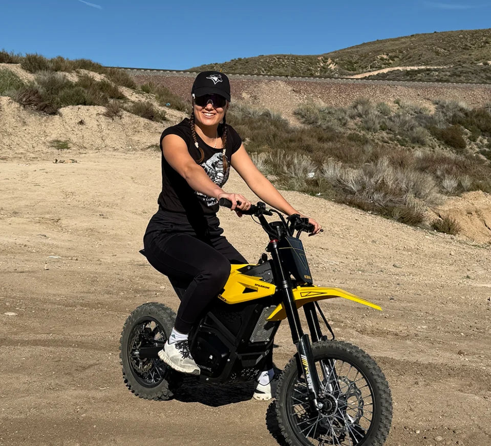 41mph Electric Dirt Bike 3000w Peak Electric Motorcycle 48v 23ah Off-road E-bike