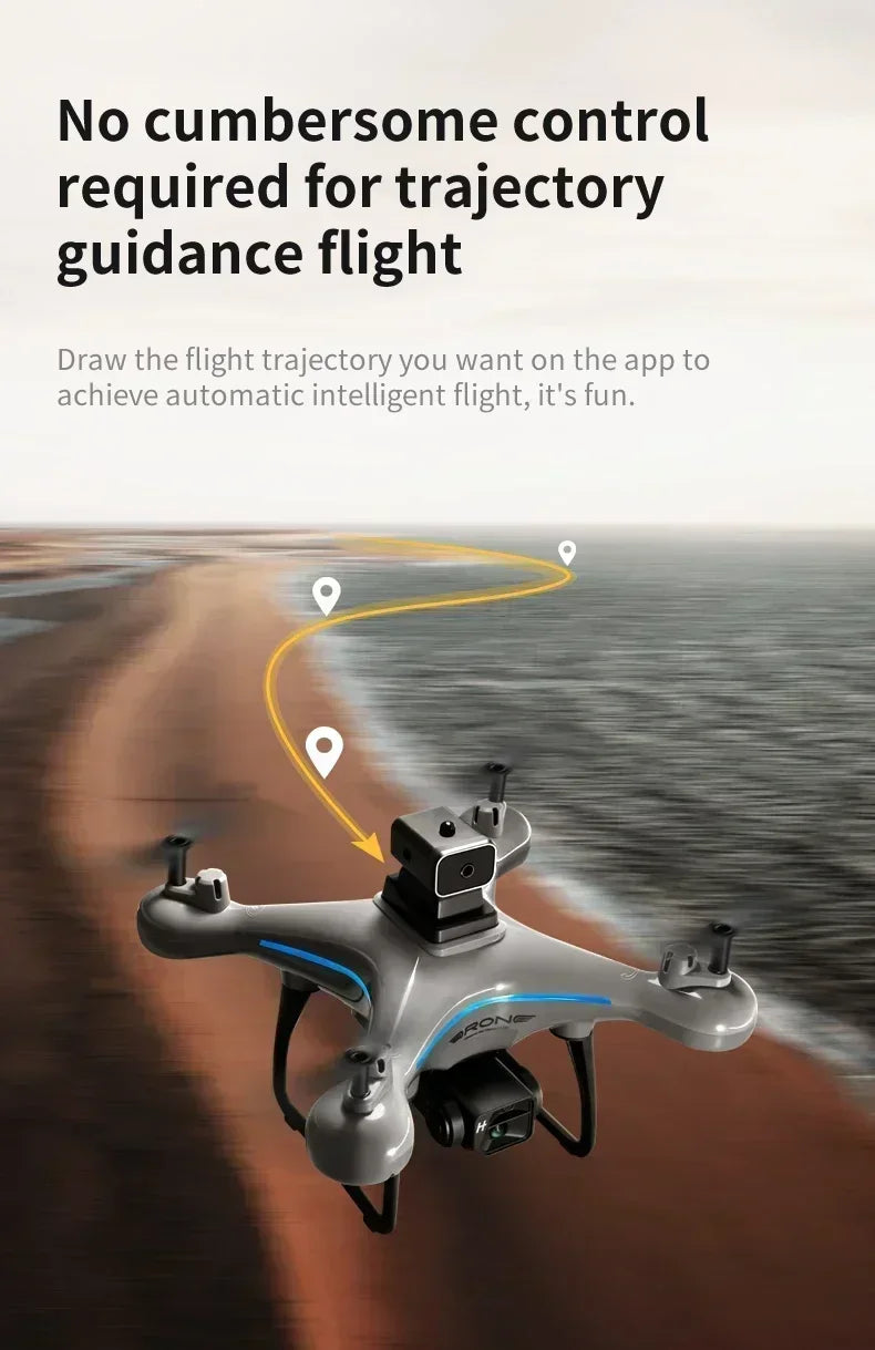 Lenovo Ky102 Drone 8k Hd Aerial Photography Dual Camera Brushless Quadcopter Obstacle Avoidance Optical Flow Aerial Rc Drone