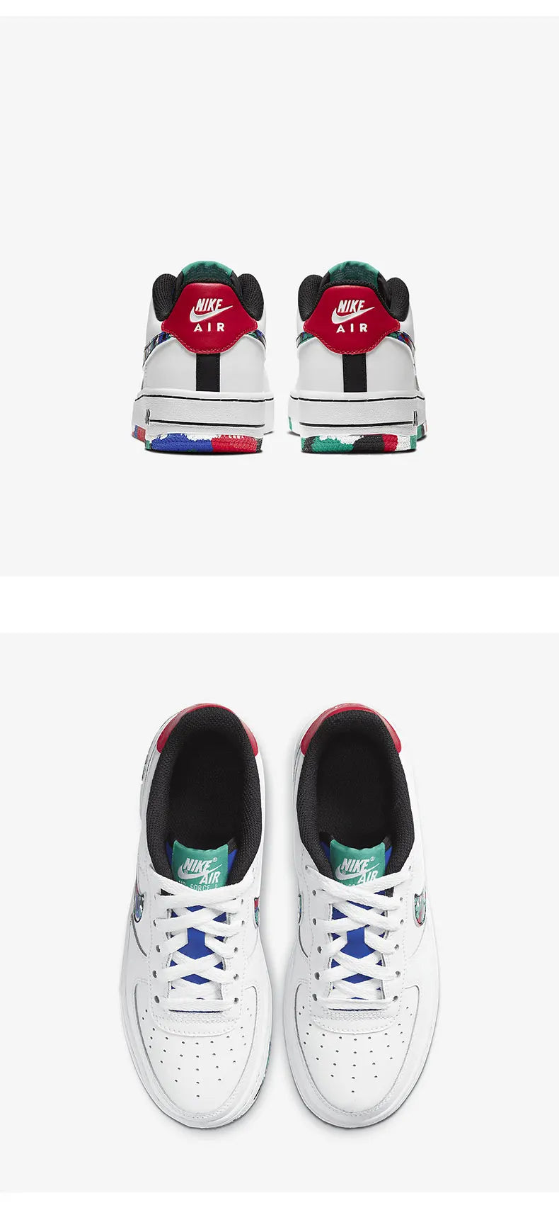 Nike genuine AF1 Air Force One seasonal new women's low top casual board shoes CU4632-100