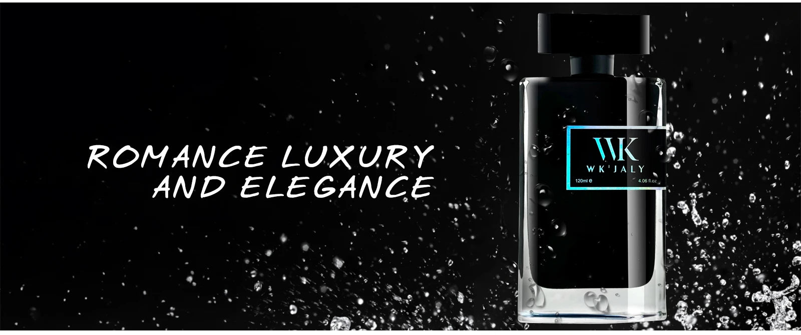 WK JALY Eau De Parfum For Men, With Notes of Bergamot, Woody, Rosemary, Men's Cologne Perfume, Long Lasting Scent, 120ml/4 oz