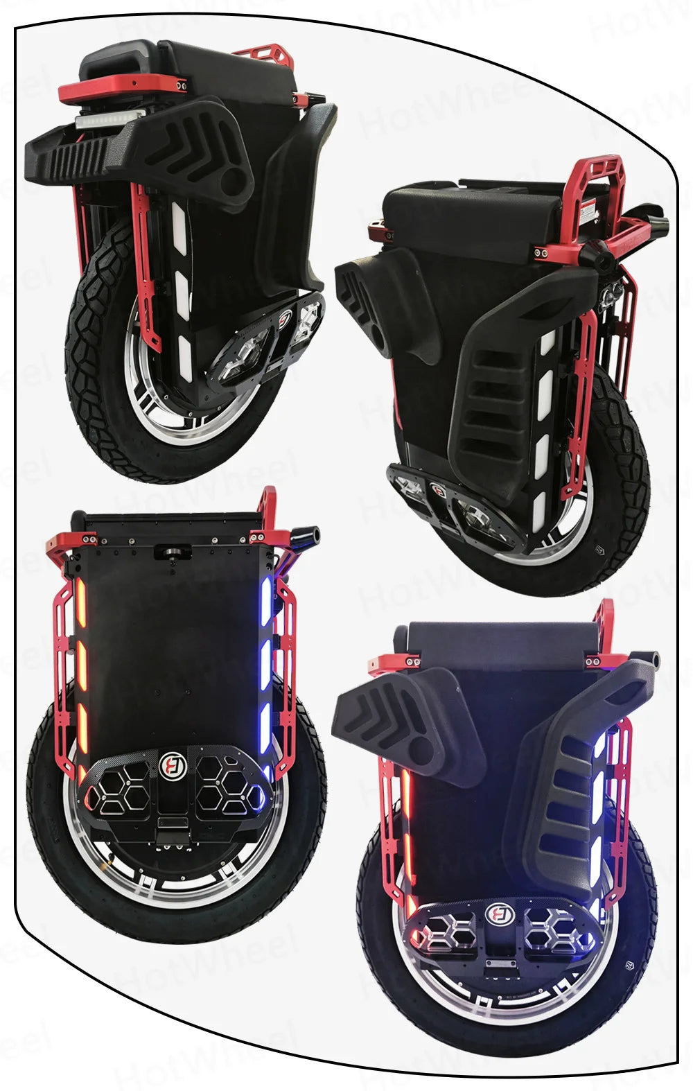EXTREMEBULL Commander GT 3500W C38 HT Motor 20inch 134V 2400Wh 50S EUC Wheel Monowheel No-load Speed 115km/h Electric Unicycle