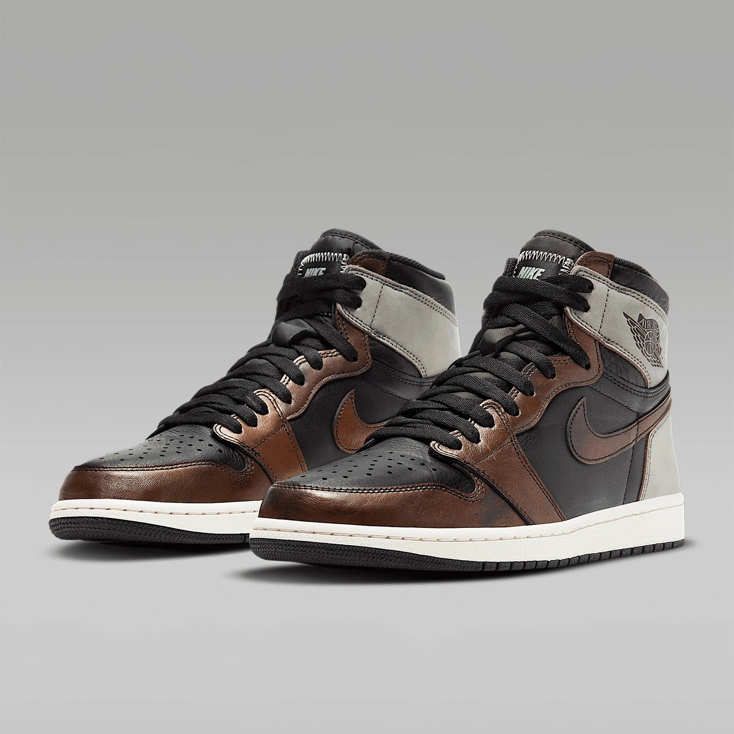 Nike Authentic AIR JORDAN 1 Men's High-Top Basketball Shoes 555088-033