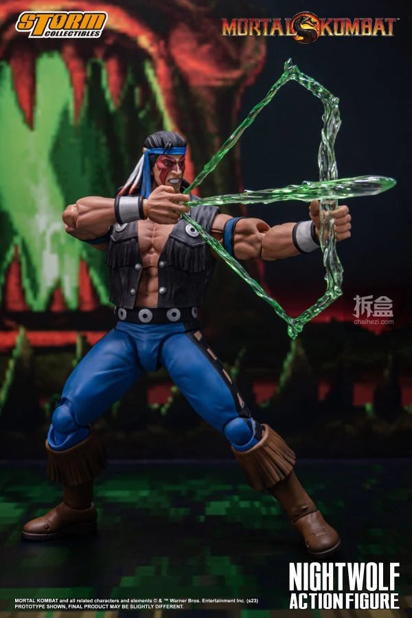 Storm Toys Genuine Mortal Kombat Series Sub Zero Scorpion Nightwolf Fighting Game Collection 1/12 Action Figures Model Toys