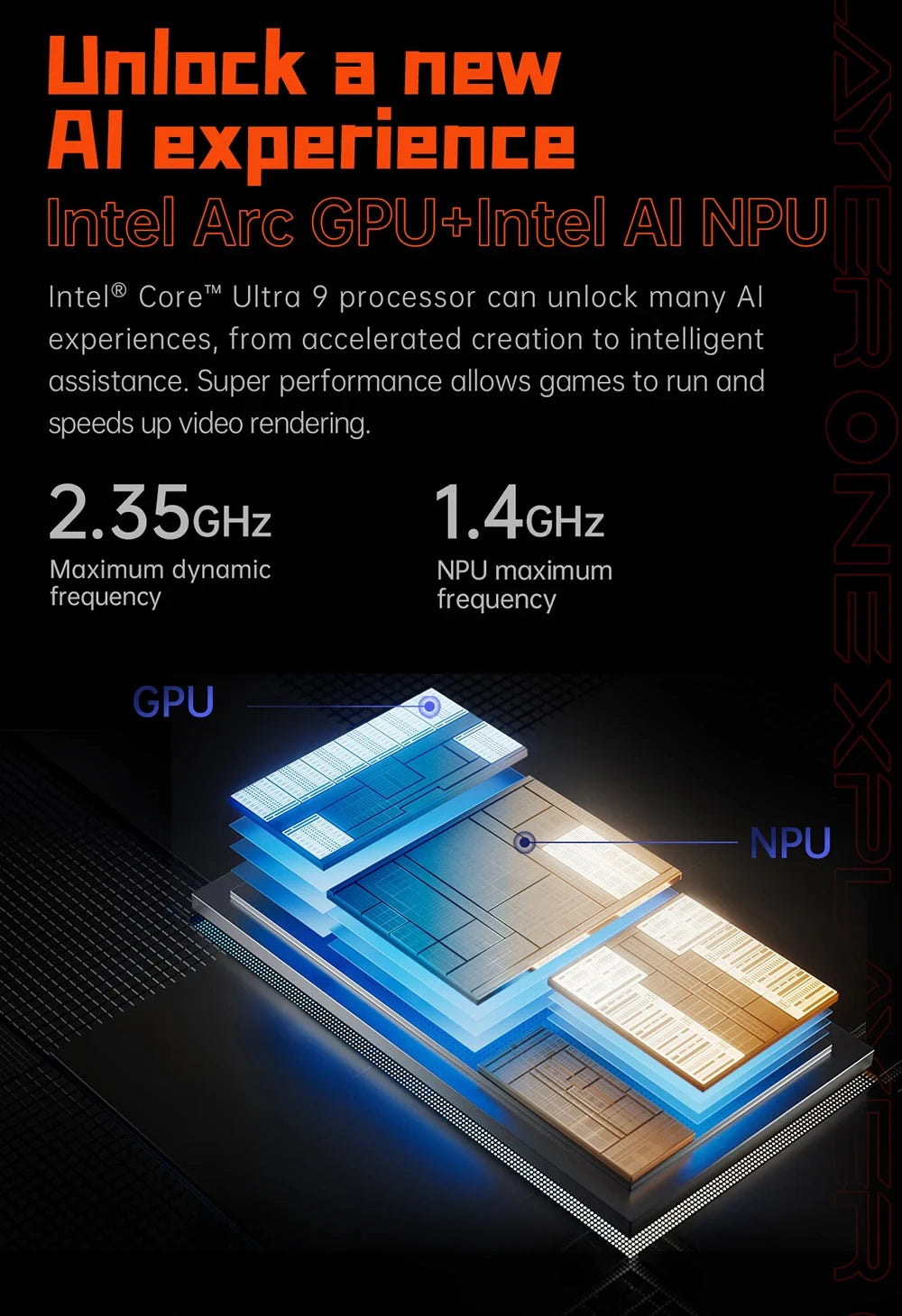 OneX M1 Mini PC Intel Ultra 9 185H Pocket Gaming Desktop Windows 11 RGB WiFi BT Office Home HTPC Portable Small Computer Host