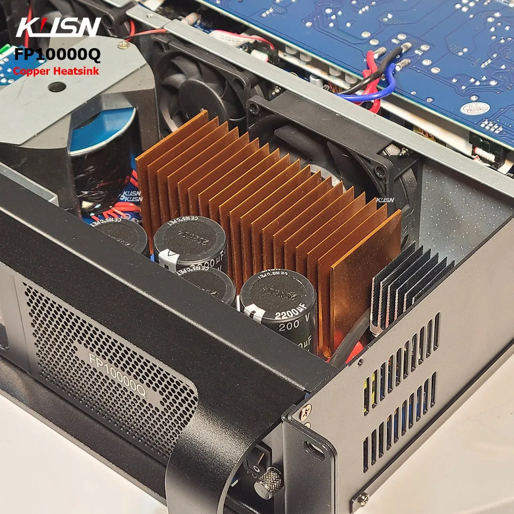FP10000Q Copper Heatsink 10000W RMS Professional Digital Amplifier 2500Wx4 FP 10000Q  2U High Power For Subwoofer Speaker