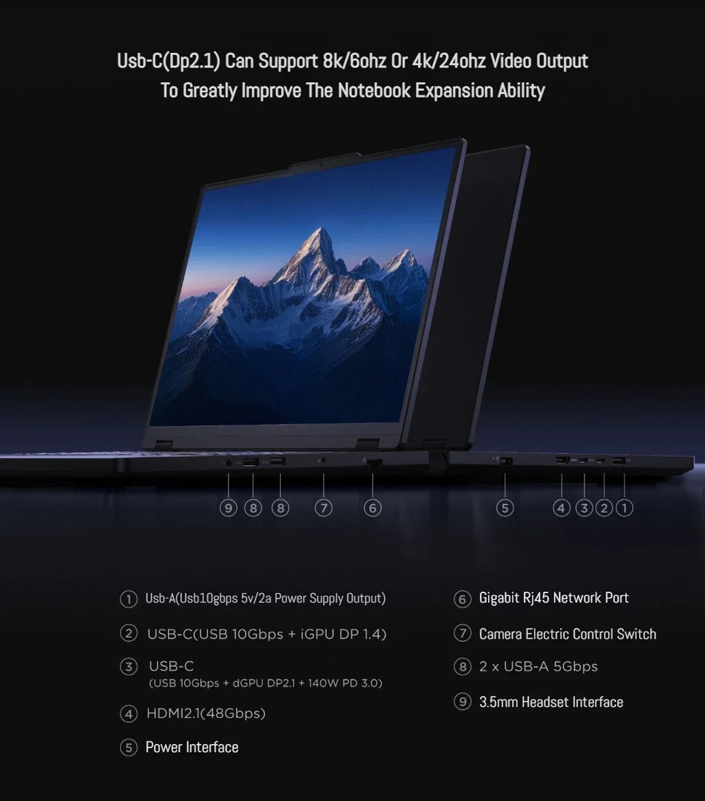 Lenovo LEGION Y7000P Laptop Core i9-14900HX/i7-14650HX GeForce RTX 5060 16G DDR5 1T SSD 16-inch 2.5K Gaming Laptops New