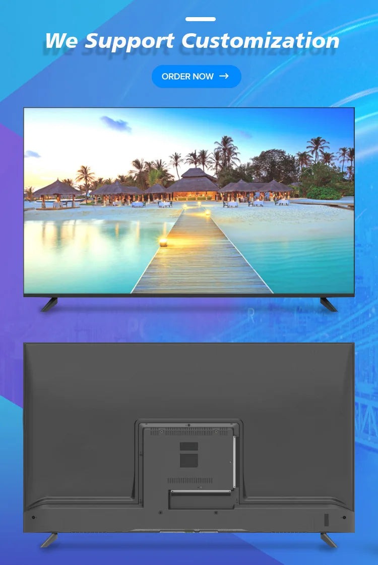 22-24 Inch Intelligent Network TV with TV Function LED Television Home Appliances IPS 1920*1080 Resolution PAL\NTSC\SECAM