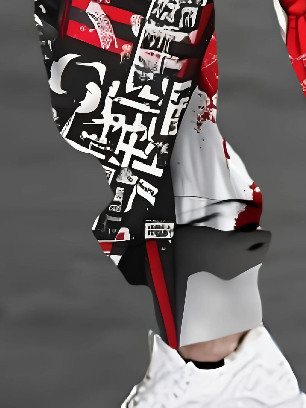 Men's 3D Anime Print Sports Pants, Casual Sports Pants, Adjustable Drawstring Waistband, Slim Fit Sweatpants  Autumn/Winter