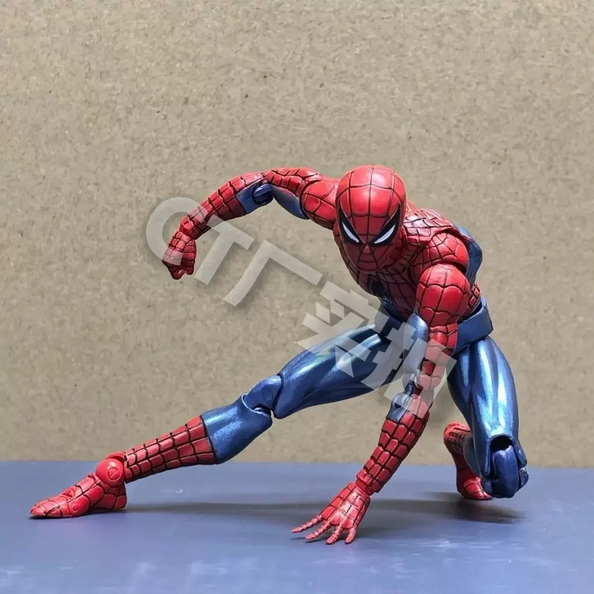 Ct Toys Spiderman Figure Mafex 075 The Anazing Spider-Man Comic Ver Mafex 185 Anime Action Figure  Model Doll Customized Toys