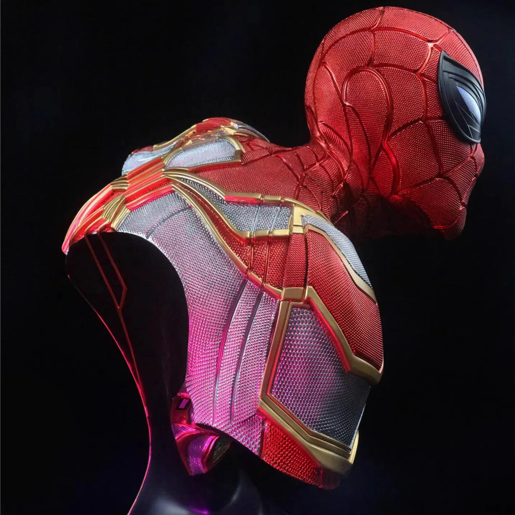65cm New No Way Home Movie Figure Spider-Man Peripheral Model Half-body Statue Desktop Decorate Ornaments Birthday Gifts Toys
