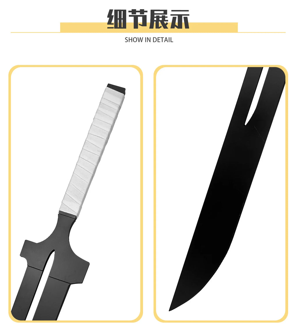 105cm BLEACH Kurosaki Ichigo Anime Peripheral 100cm Wooden Model Katana Samurai Swords Cosplay Toys Collections