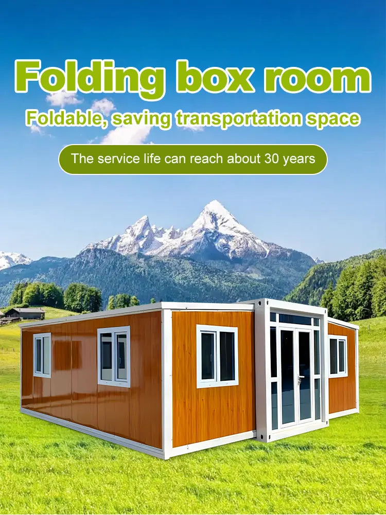 China Container House Modern Prefabricated House Expandable Container House Factory