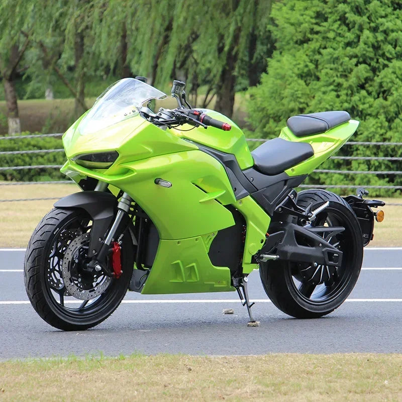 Adult 72V Sports Car High-speed Electric Motorcycle Battery Electric Motorcycle