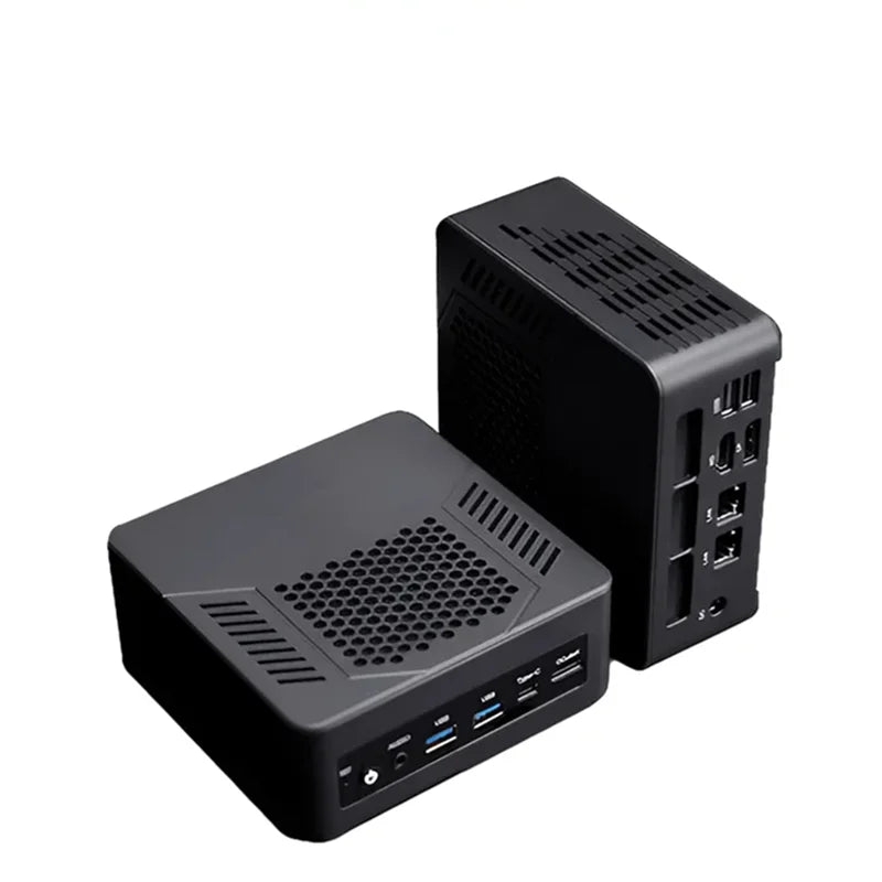 TOPC Mini PC Gaming Desktop Computer for Ryzen AI 9 HX 370 7 H 350 OCuLink USB4 2x2.5G LAN 2xPCIe Windows 11 WiFi6E