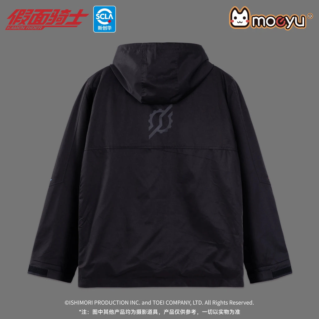 Moeyu KAMEN RIDER BUILD Men Trench Coat Male Jacket Women Clothing Anime Costume Zipper Overcoat Casual Windbreaker Streetwear